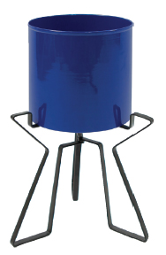 Wrought Iron Plant Stand with Planter Container